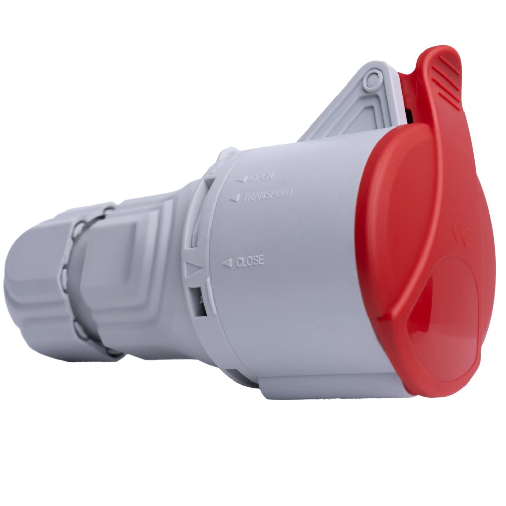 Розетка кабельна (силовий роз'єм) ES-1653 N